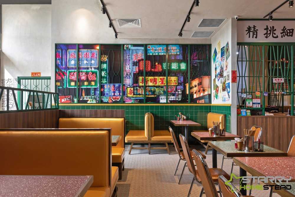 Asian Restaurant with Settee and Sofa