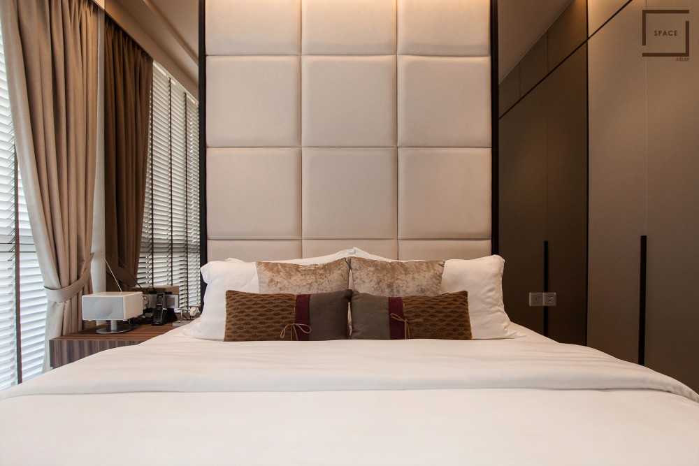 Modern Bedroom with Wardrobe and Built-in Bed