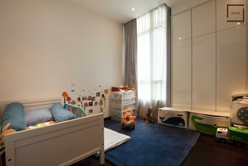 Modern Kids Room with Toys and Children's Furniture
