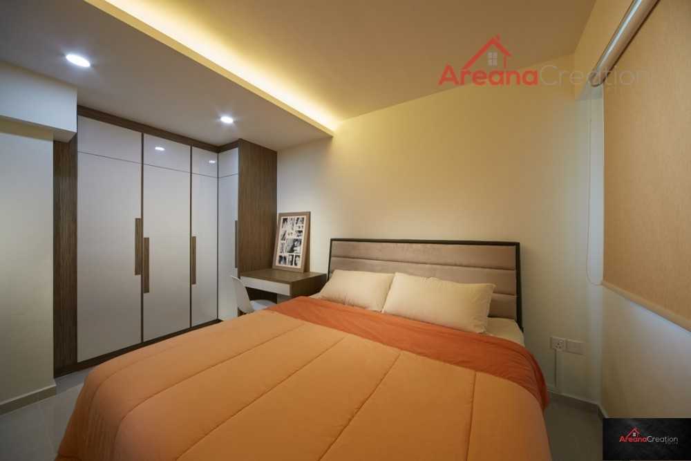 Contemporary Bedroom with Wardrobe and Bedroom Dresser