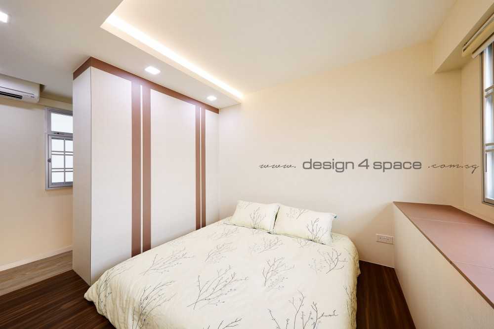 Contemporary Bedroom with Ceiling Light and Wardrobe