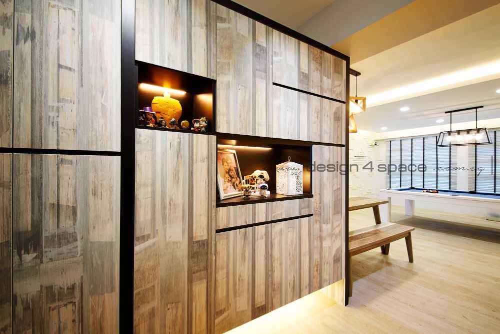 Scandinavian Entryway with Mirror and Console Table