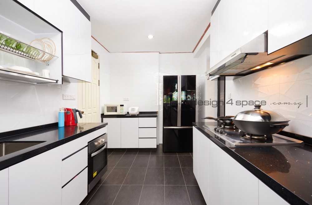 Contemporary Kitchen with Kitchen Window and Kitchen Island