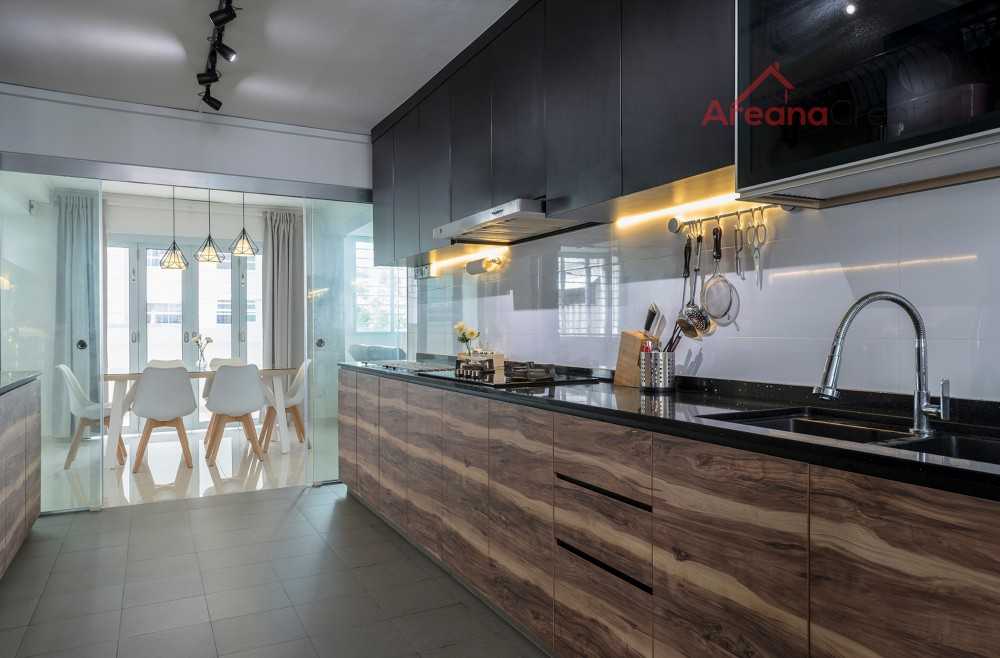 Contemporary Dining Room with Cove Lighting and Dining Table