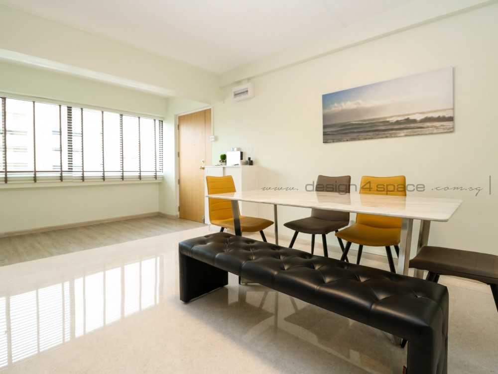 Minimalist Dining Room with Drop Ceiling and Ceiling Light