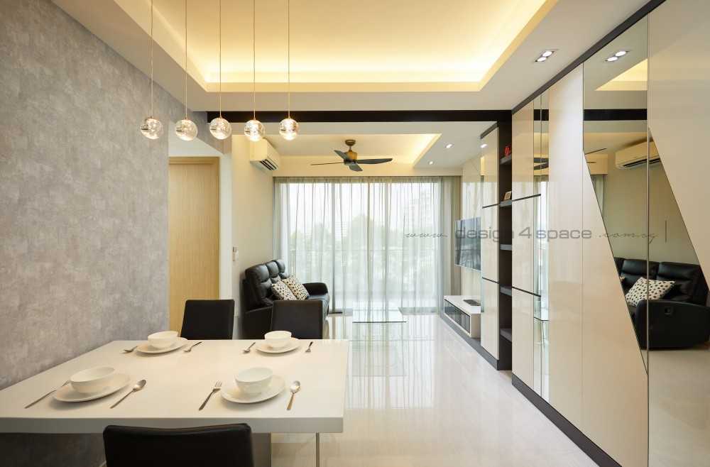 Modern Living Room with TV Console and Coffee Table