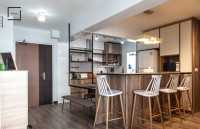 Contemporary New 4-Room HDB by Space Atelier Pte Ltd