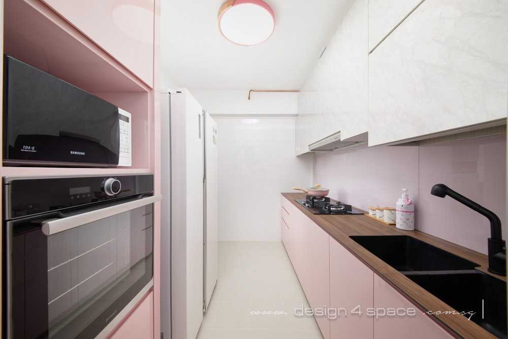 Scandinavian Kitchen with Kitchen Backsplash and Kitchen Accessories