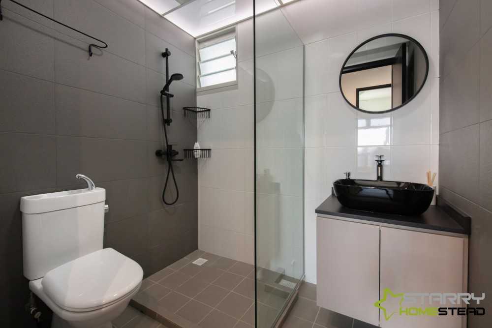Industrial Bathroom with Bathroom Sinks and Bathroom Accessories