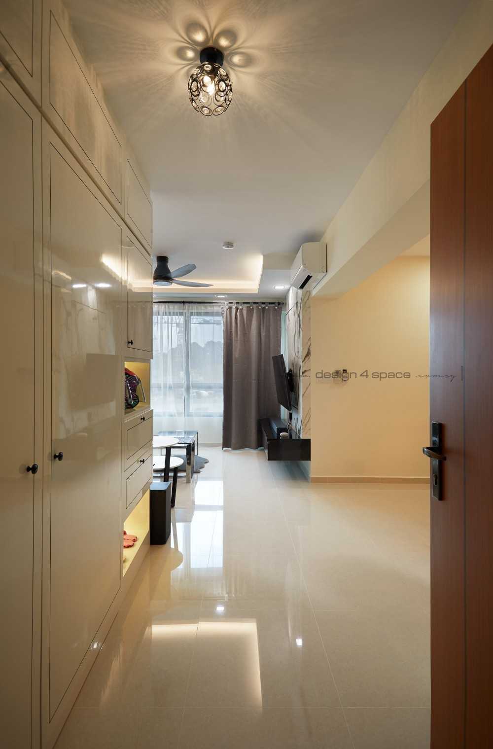 Modern Entryway with Mirror and Shoe Rack