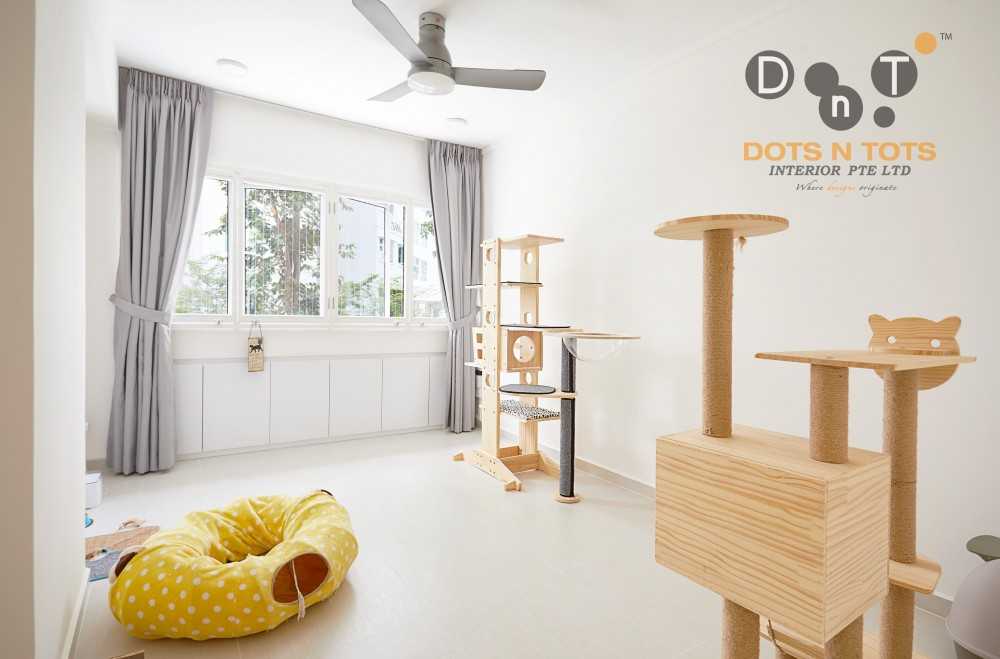 Minimalist Bedroom with Carpet and Storage Cabinets