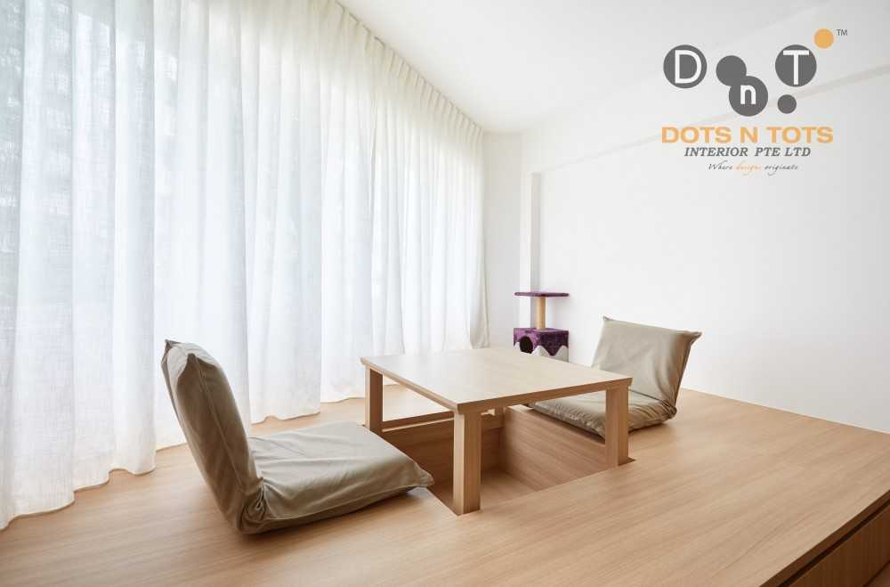Minimalist Living Room with Sofa and TV