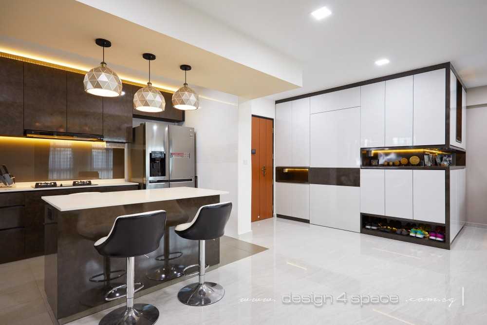 Modern Kitchen with Kitchen Window and Kitchen Island