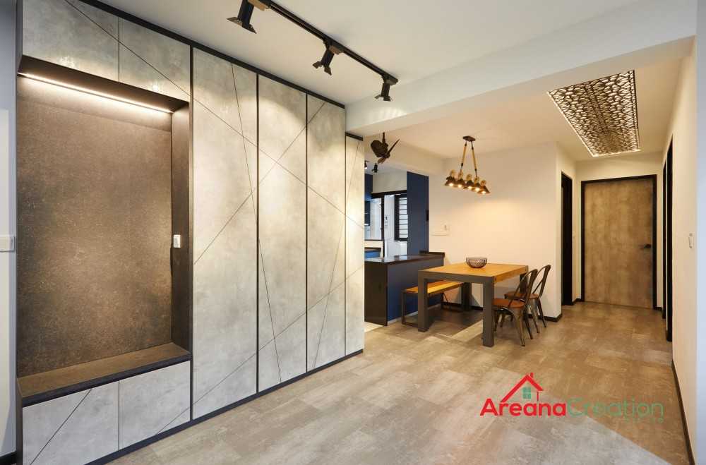Modern Dining Room with Dining Table and Dining Chairs