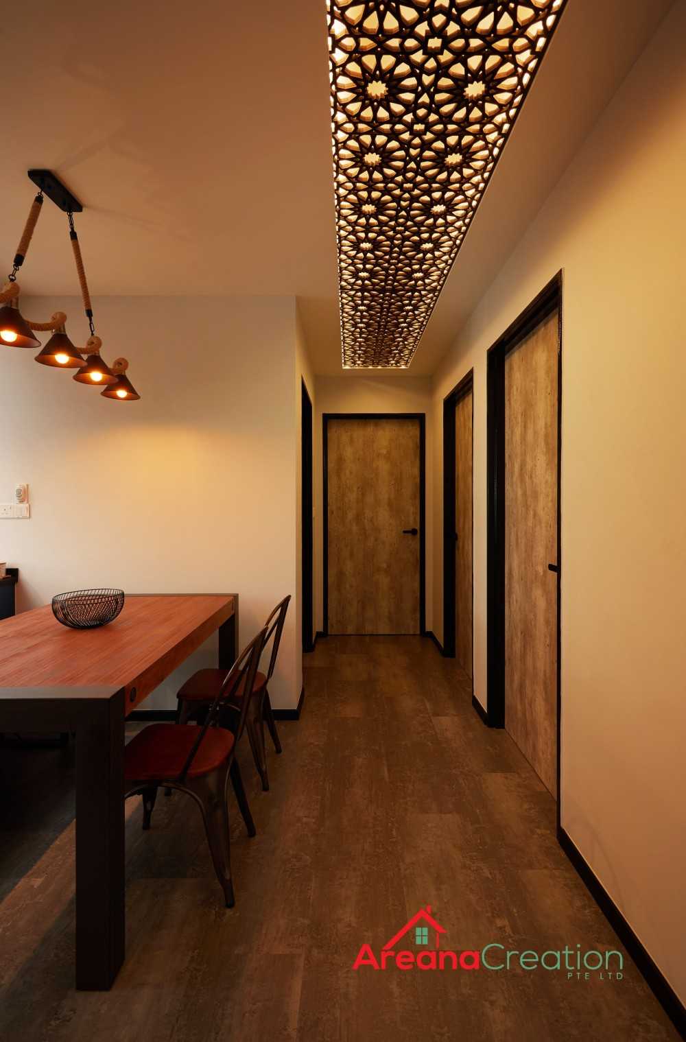 Modern Dining Room with Dining Table and Dining Chairs
