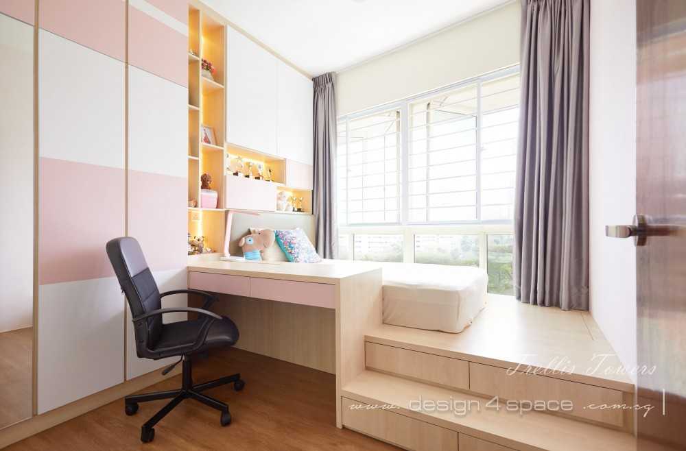Contemporary Bedroom with Sideboard and Queen Bed