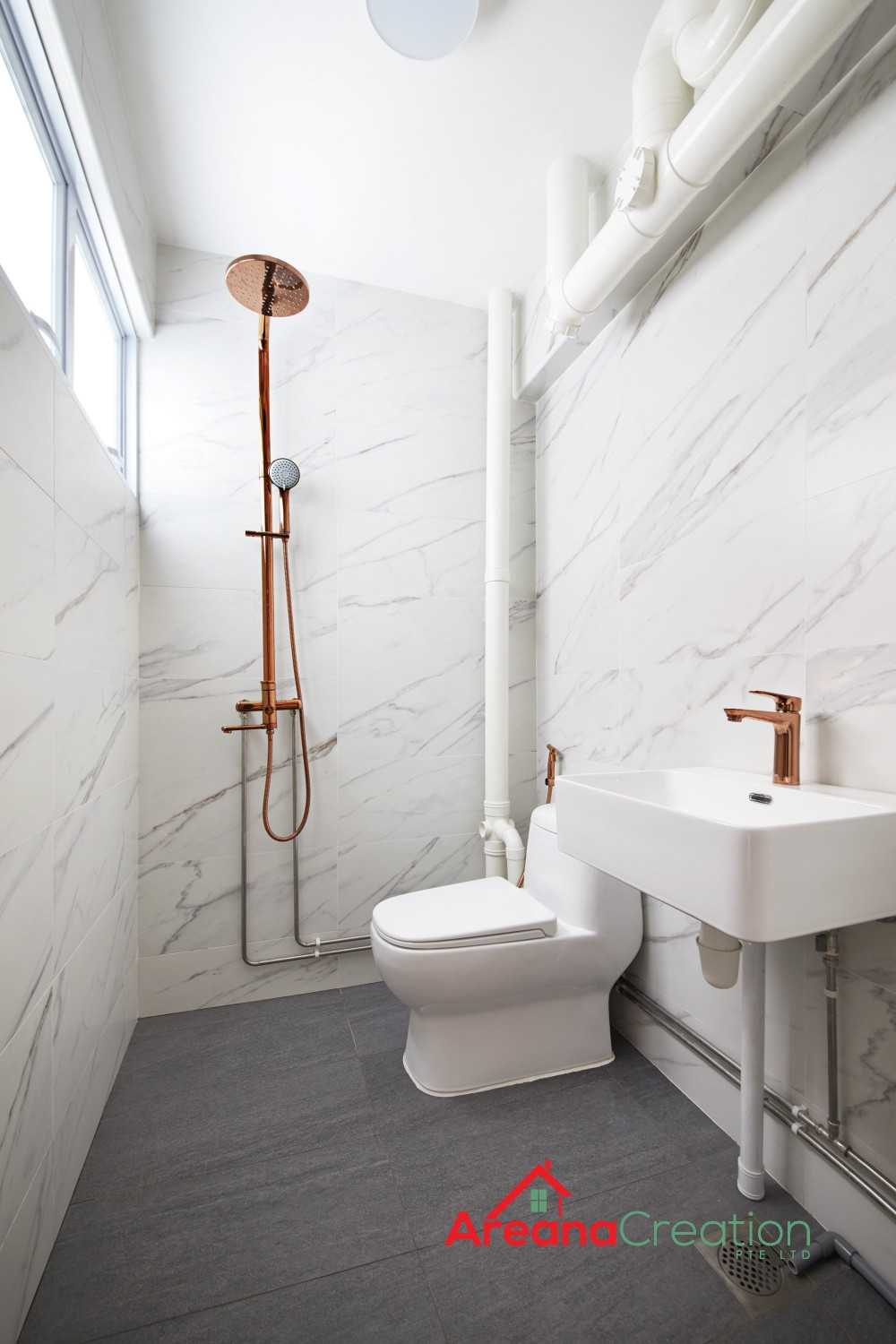 Modern Bathroom with Bathroom Sinks and Bathroom Accessories