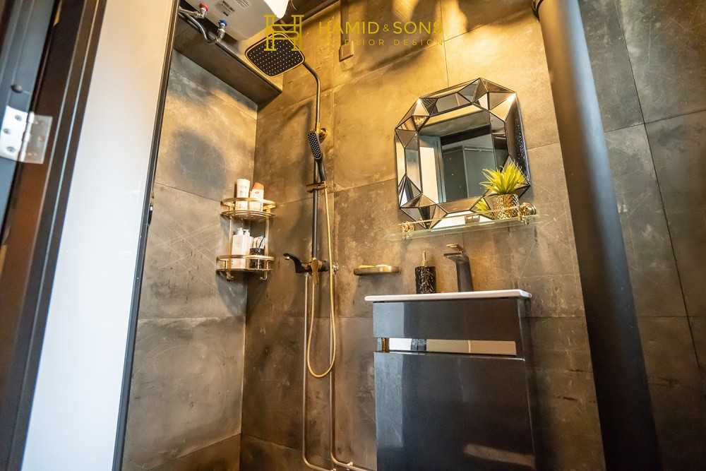 Eclectic Bathroom with Mirror and Bathroom Mirrors