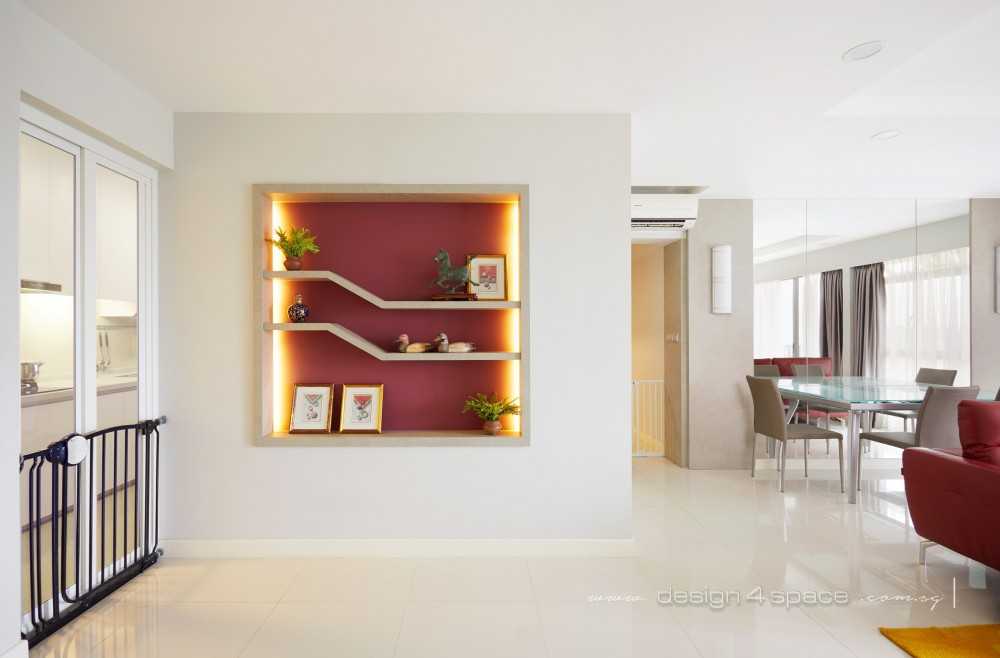 Modern Living Room with Sofa and TV