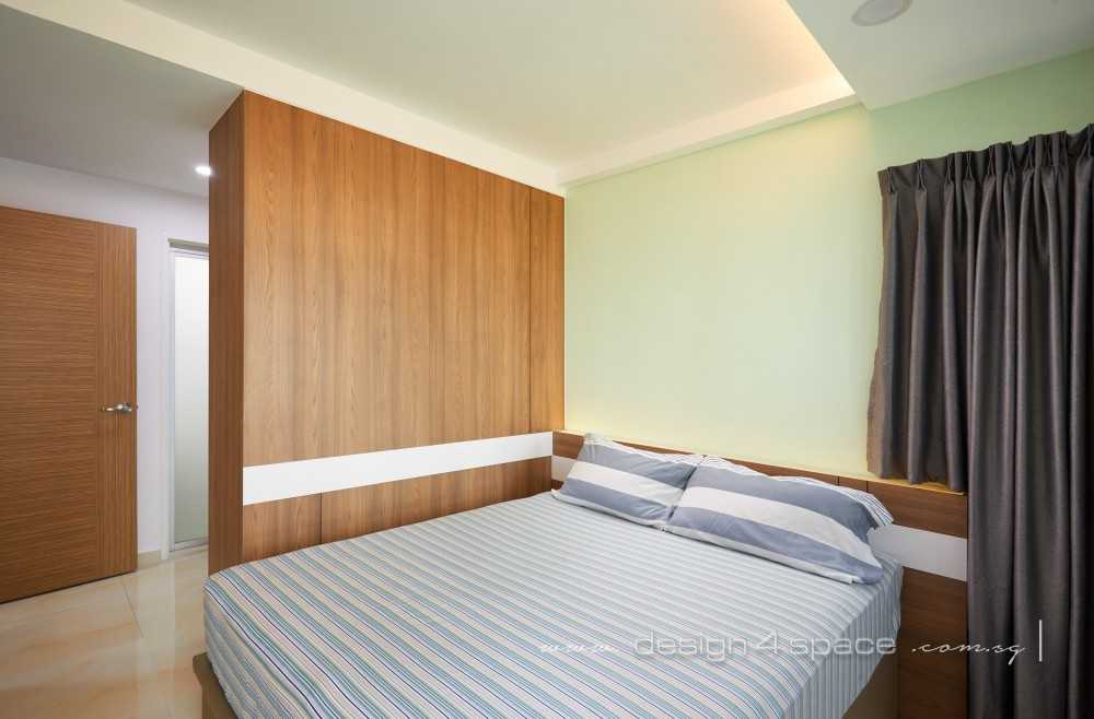 Contemporary Bedroom with Cove Lighting and Drop Ceiling
