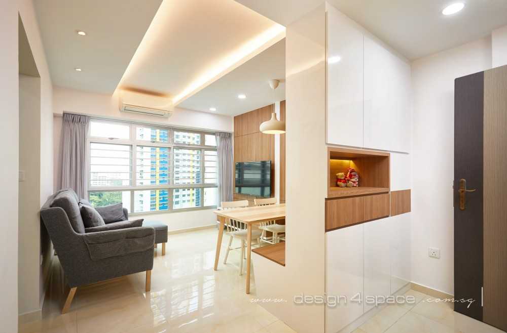 Contemporary Dining Room with Drop Light and Dining Chairs
