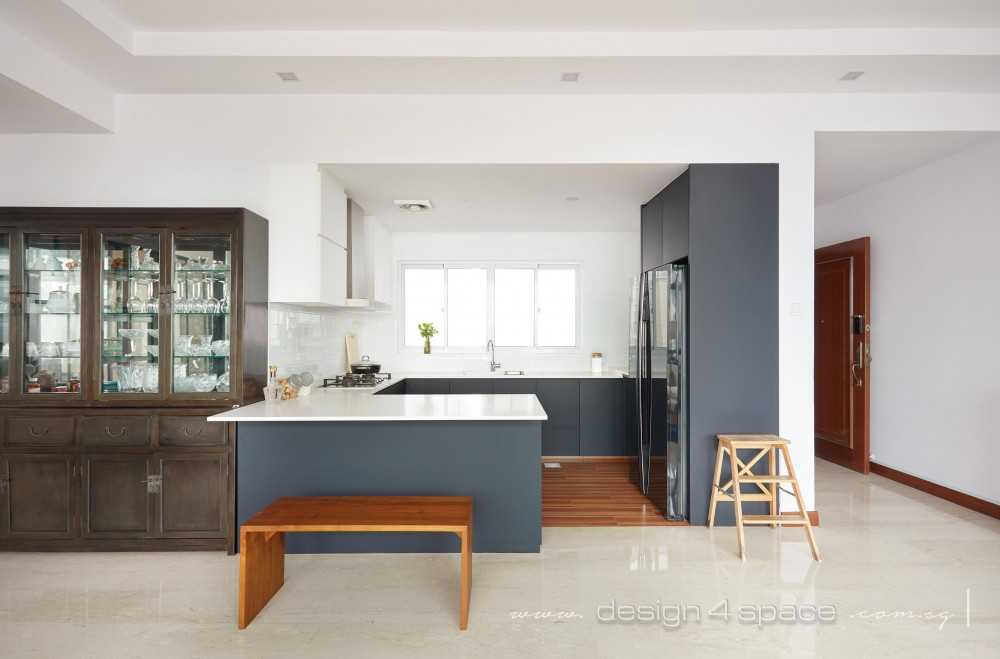 Contemporary Kitchen with Kitchen Island and Open Kitchen