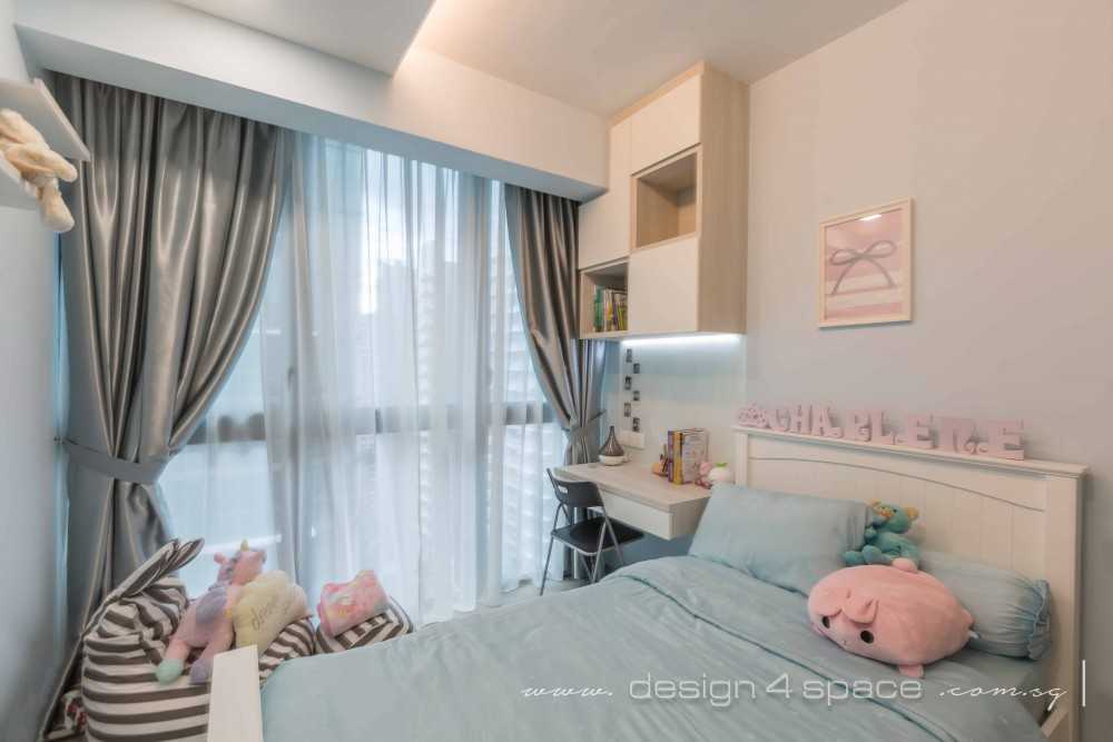 Contemporary Bedroom with Cove Lighting and Wardrobe