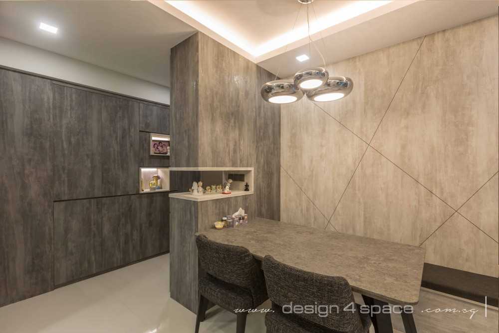 Contemporary Dining Room with Drop Light and Drop Ceiling