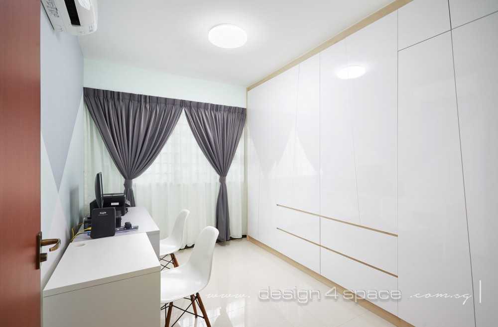 Scandinavian Bedroom with Wardrobe and Sliding Wardrobe