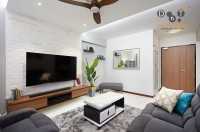 Minimalist New 4-Room HDB by Dots 'N' Tots Interior Pte Ltd