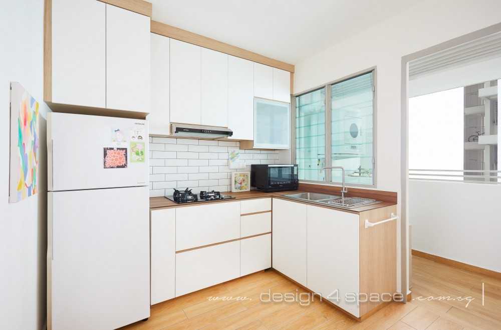 Scandinavian Kitchen with Kitchen Window and Kitchen Island