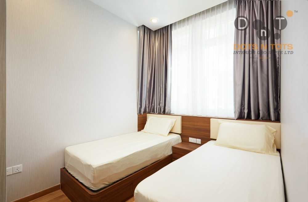 Modern Bedroom with Wardrobe and Sliding Wardrobe