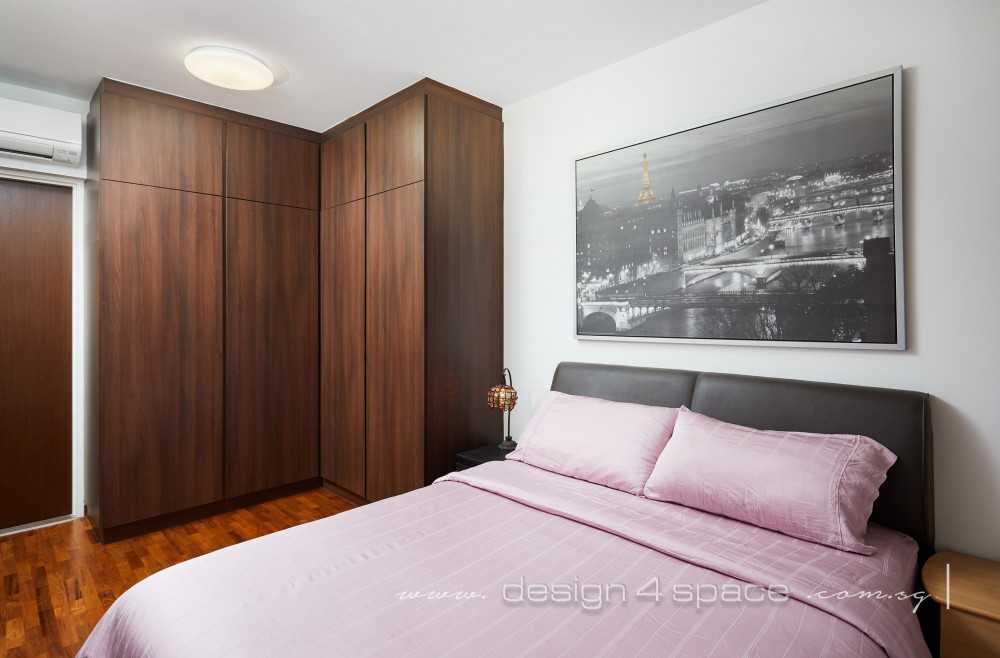 Modern Bedroom with Cove Lighting and Wardrobe