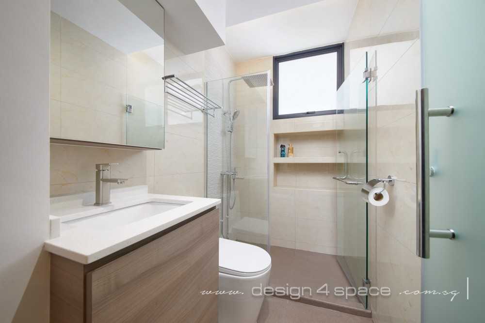 Modern Bathroom with Mirror and Bathroom Mirrors