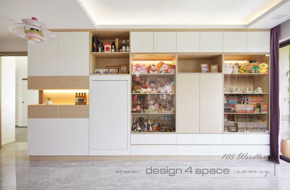 Modern Living Room with TV Console and TV