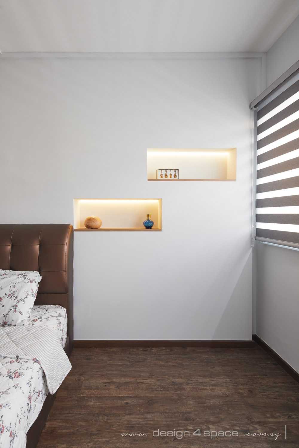 Contemporary Bedroom with Wardrobe and Sliding Wardrobe