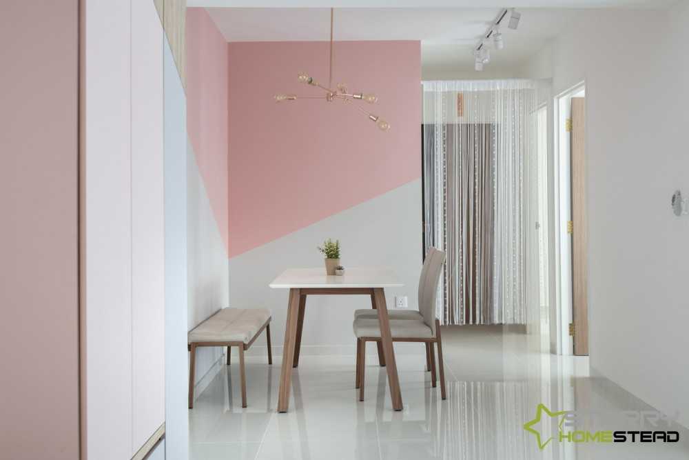 Scandinavian Dining Room with Dining Table and Dining Chairs