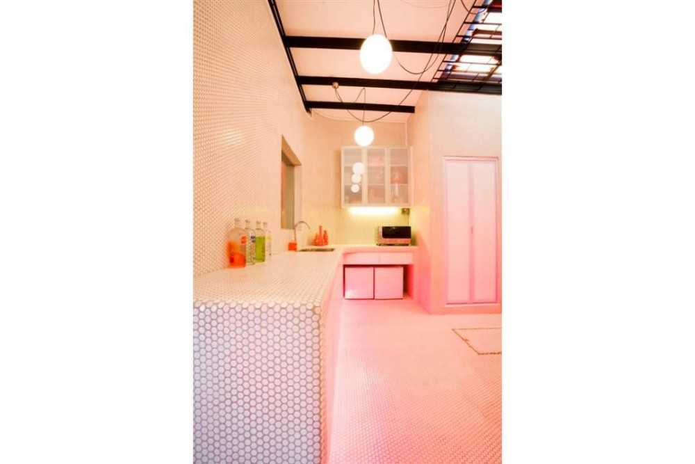 Eclectic Retail with Drop Light and Bar Counter