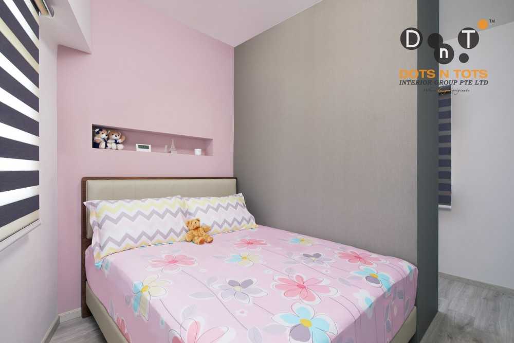 Contemporary Bedroom with Cove Lighting and Drop Ceiling