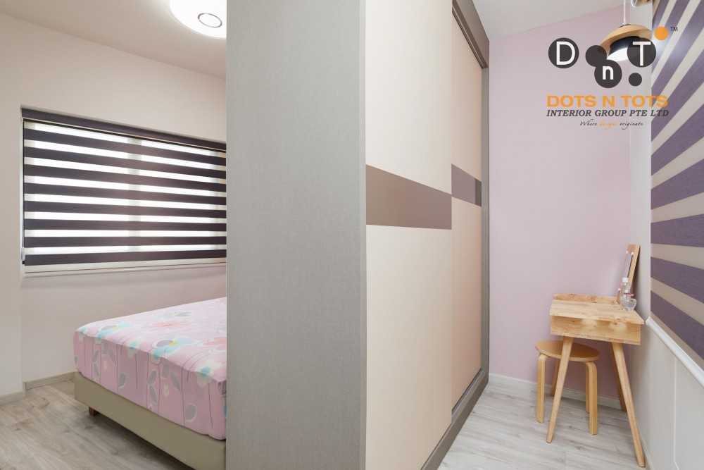 Contemporary Bedroom with Cove Lighting and Drop Ceiling