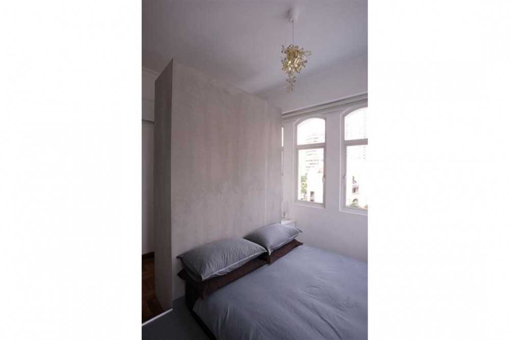 Eclectic Bedroom with Queen Bed and Bed