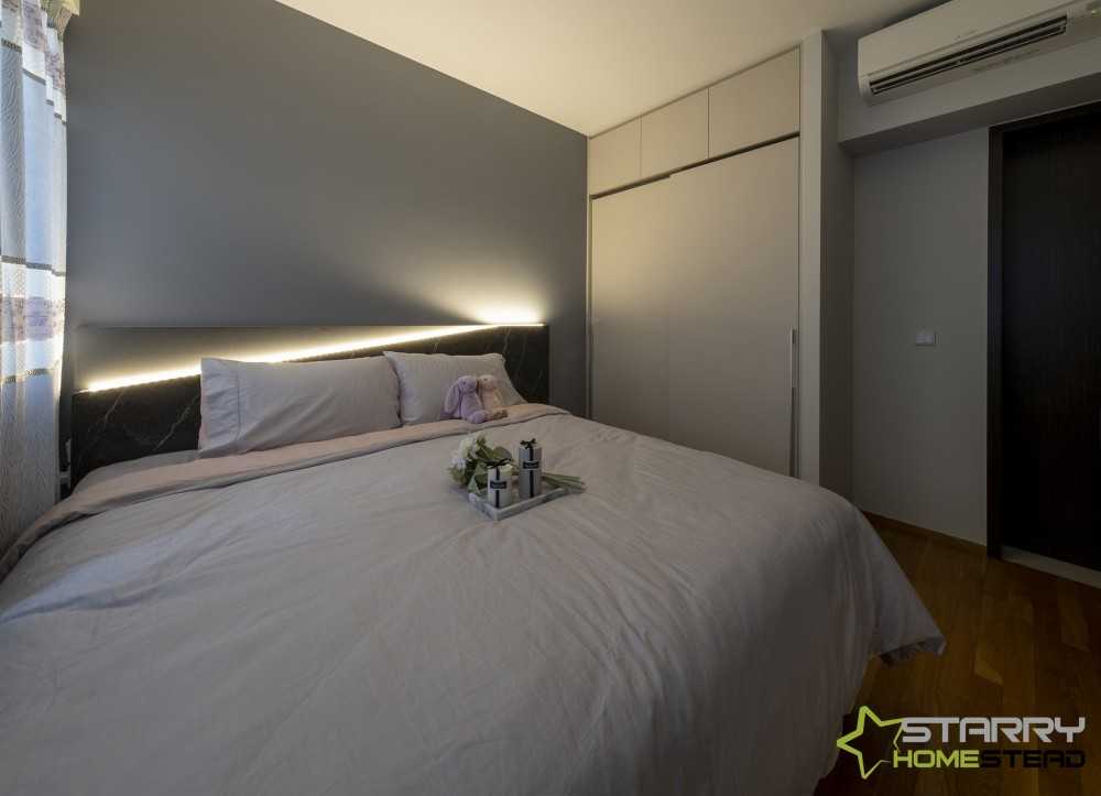 Modern Bedroom with Wardrobe and Sliding Wardrobe
