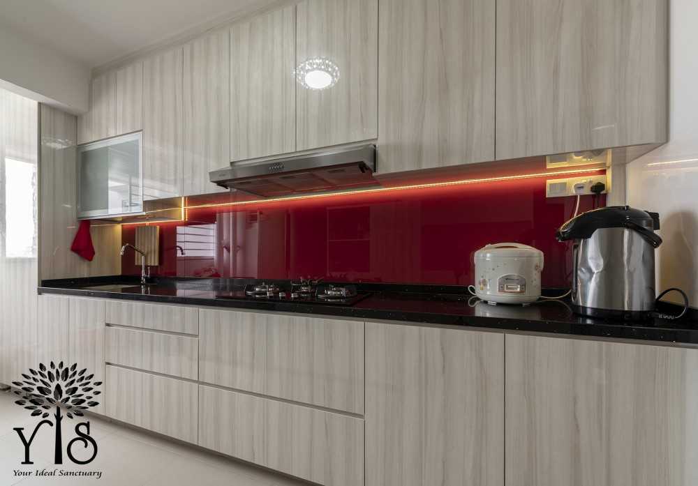 Modern Kitchen with Countertop and Cupboard