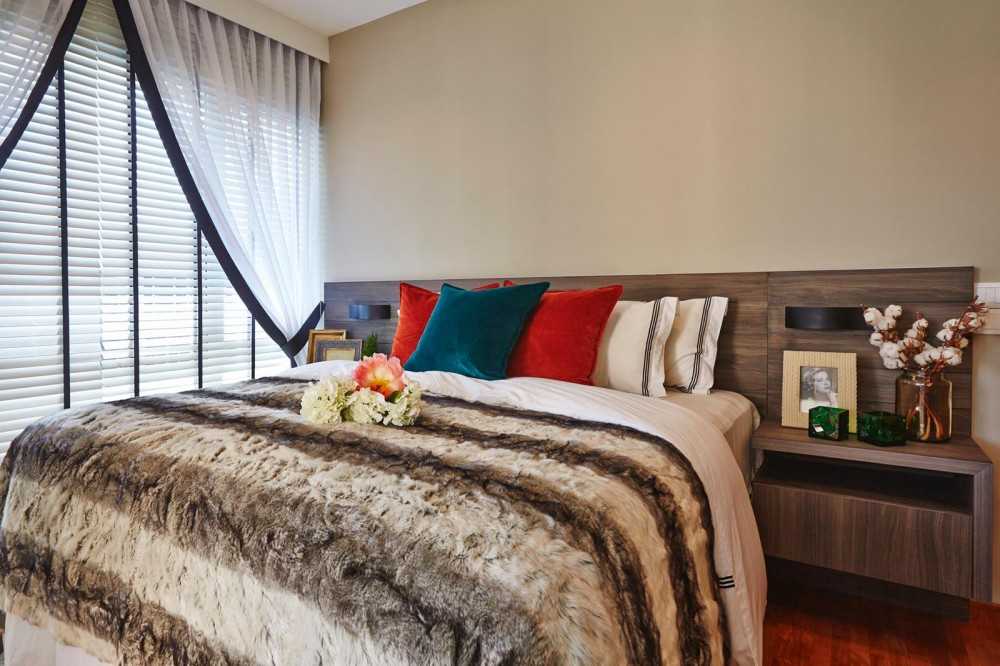 Industrial Bedroom with Queen Bed and Bed