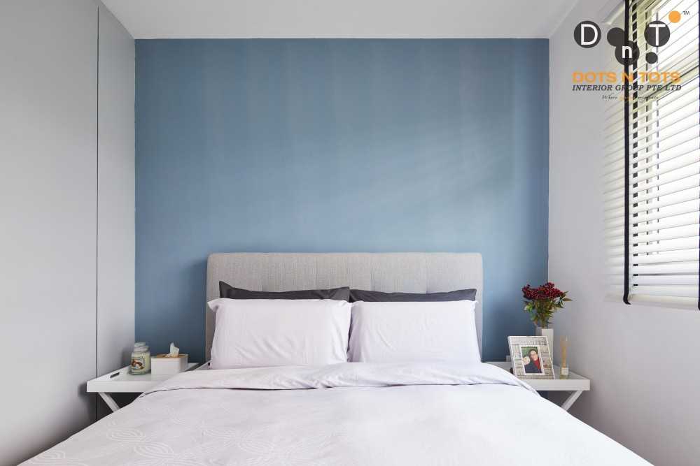 Modern Bedroom with Wardrobe and Window Shutters