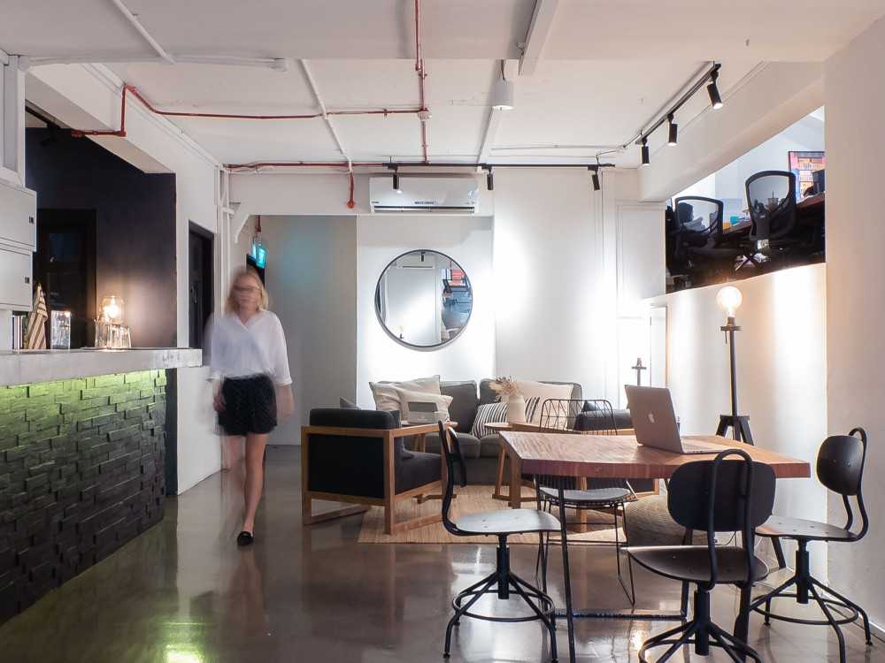 Modern Office with Computer Table and Office Chair