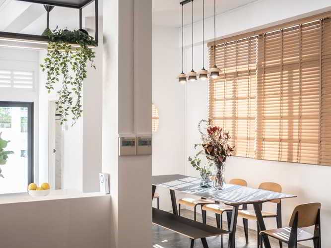 Modern Dining Room with Dining Table and Dining Chairs