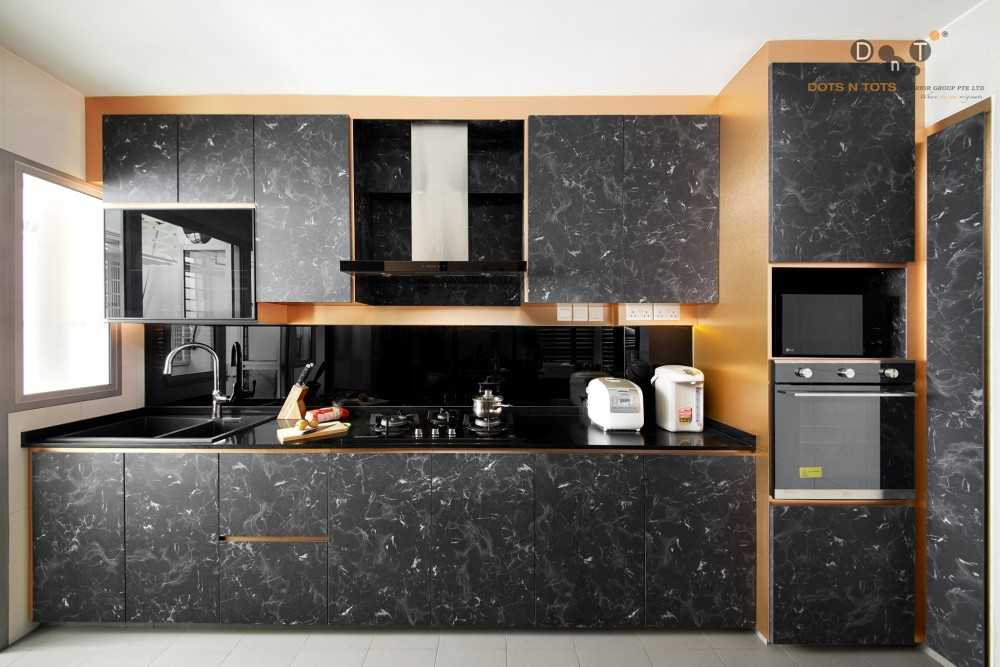 Modern Kitchen with Kitchen Window and Open Kitchen