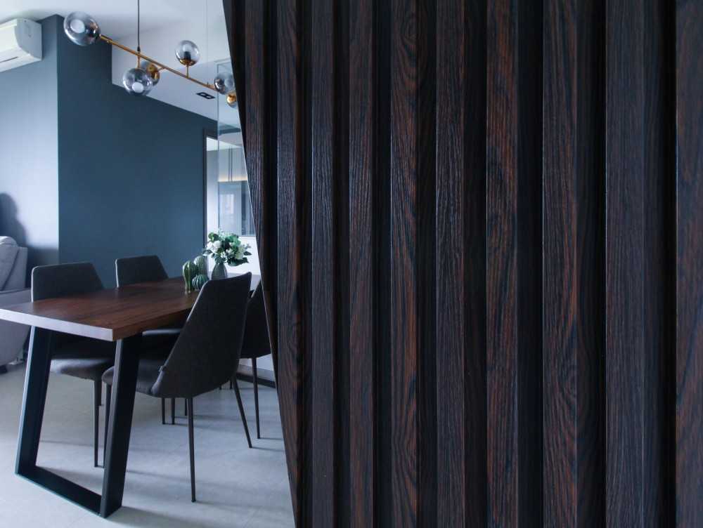 Modern Dining Room with Dining Table and Dining Chairs