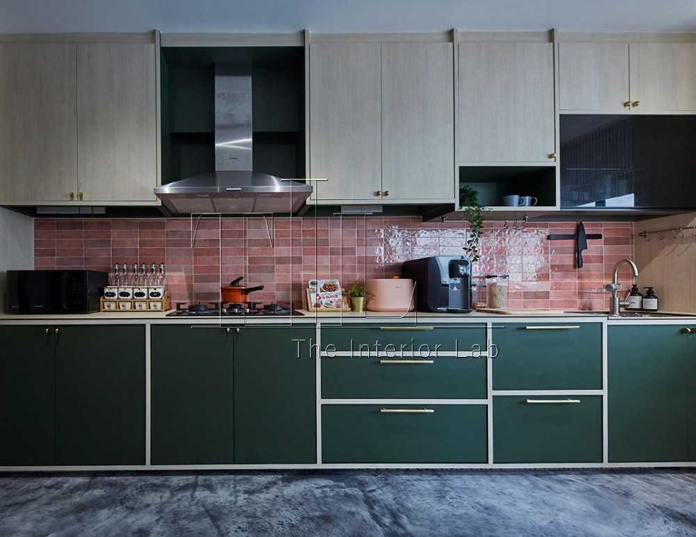 Eclectic Kitchen with Kitchen Window and Open Kitchen